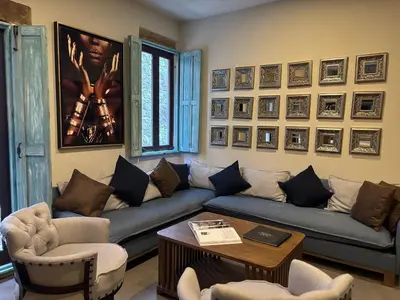 Zona de estar de Castello di Carlo - Loft Carlo II