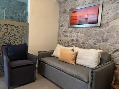 Zona de estar de Castello di Carlo - Loft Carlo III