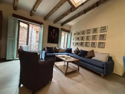 Zona de estar de Castello di Carlo - Loft Carlo VI