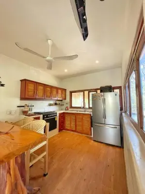 Una cocina o zona de cocina en Mangal Punta Zicatela