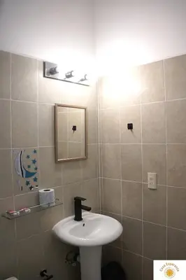 Un baño de Casa Esperanza