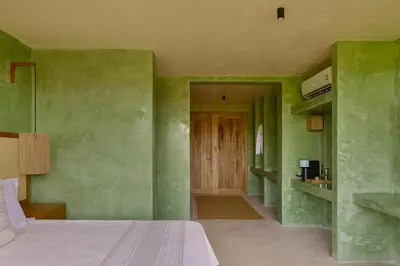 Cama o camas de una habitación en Punta Nayaá - Adults Only
