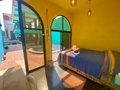 Cama o camas de una habitación en Confetti Pool Club