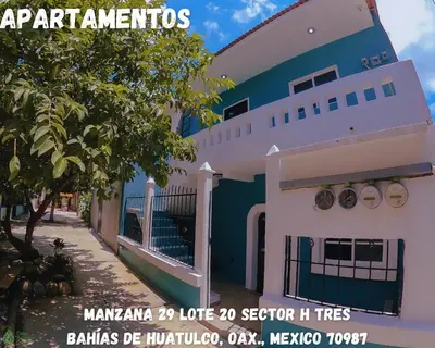 Edificio en el que se encuentra el apartahotel