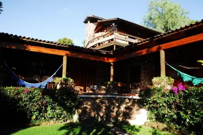 Jardín al aire libre en Casa Nora Malinalco - Entire Estate With heated pool