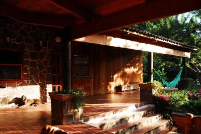 Jardín al aire libre en Casa Nora Malinalco - Entire Estate With heated pool