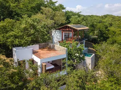 Paisaje cerca de esta villa