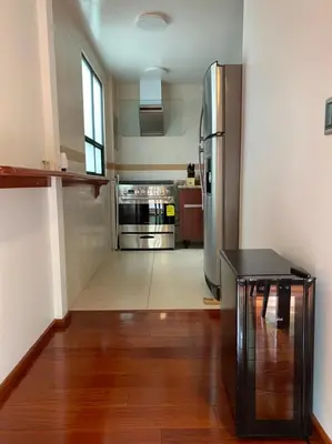 Una cocina o zona de cocina en Suites del Valle