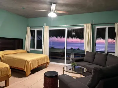 Cama o camas de una habitación en Brisa Del mar #5