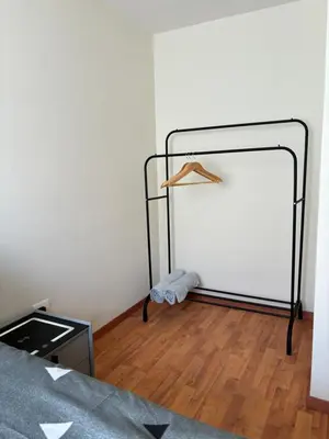 Cama o camas de una habitación en Departamento Estadio GNP antes foro sol, autodromo hermanos Rodríguez, palacio de los deportes, muy cerca de aeropuerto, CDMX