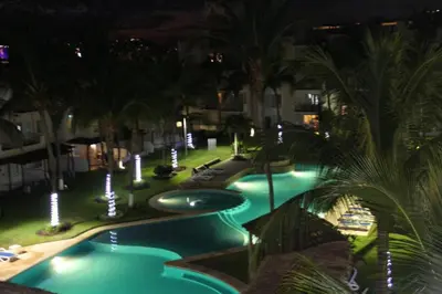Piscina en o cerca de Departamento en zona diamante Acapulco