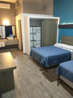 Cama o camas de una habitación en Villa Salvatore