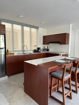 Una cocina o zona de cocina en Nabani Condominios T1
