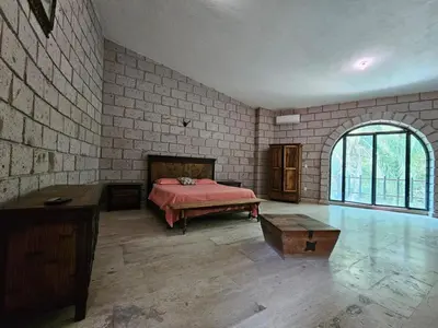 Cama o camas de una habitación en Finca Agua Salada