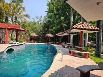 Piscina en o cerca de Finca Agua Salada