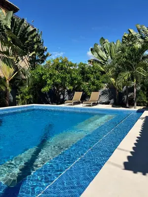 Piscina en o cerca de Casa Tsuki Moderna y Elegante en Punta Zicatela