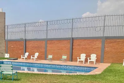 Piscina en o cerca de Condominio cerca salida norte Lomas de Cocoyoc