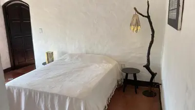 Cama o camas de una habitación en Casa Café Arte