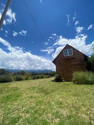 Paisaje cerca de este chalet de montaña