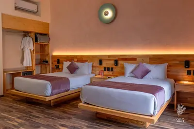 Cama o camas de una habitación en Sauvé Casa Boutique