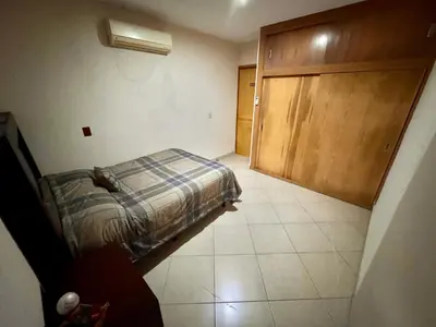 Cama o camas de una habitación en Gran Alojamiento de Lujo Climatizado