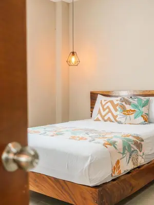 Cama o camas de una habitación en Hotel Casa Origen Huatulco