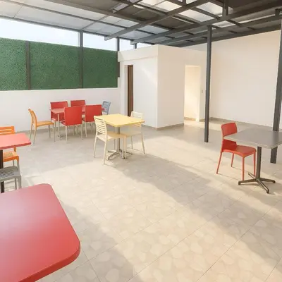 Zona de estar de Suites C O V A D O N G A