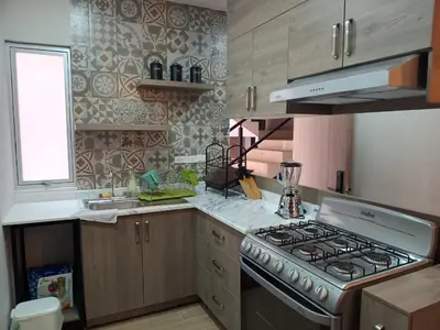 Una cocina o zona de cocina en Casa Valeria