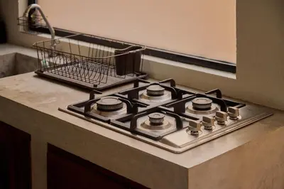 Una cocina o zona de cocina en Casa Mosaicos - Adults only