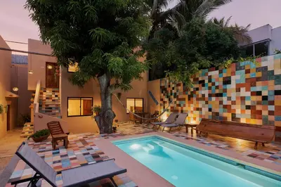 Piscina en o cerca de Casa Mosaicos - Adults only