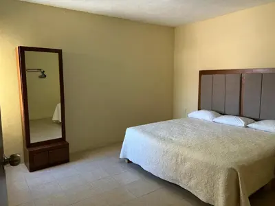 Cama o camas de una habitación en Ideal apartment to rest near the Airport