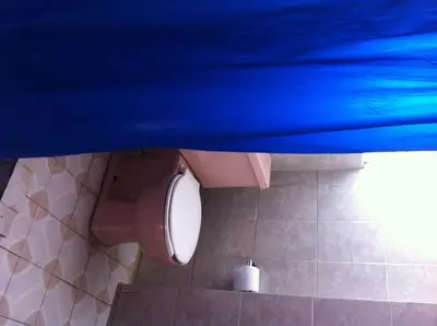 Un baño de Hotel Centro Diana