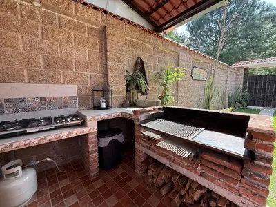 Una cocina o zona de cocina en Hospedaje Vista San Carlos