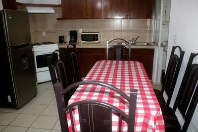 Una cocina o zona de cocina en Departamento bonito en Huatulco
