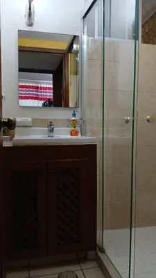 Un baño de Departamento bonito en Huatulco