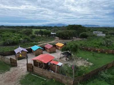 Paisaje cerca of this country house