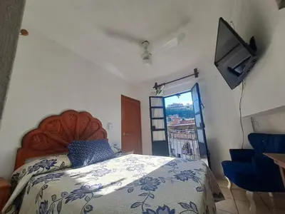 Cama o camas de una habitación en Hotel Las Palomitas
