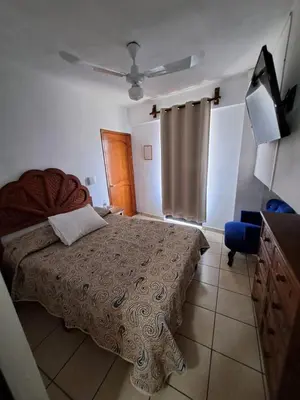 Cama o camas de una habitación en Hotel Las Palomitas