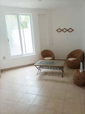 Zona de estar de Casa Fefe Huatulco