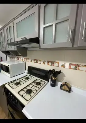 Una cocina o zona de cocina en Bonita casa en Oaxaca