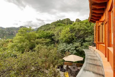 Paisaje cerca de esta villa