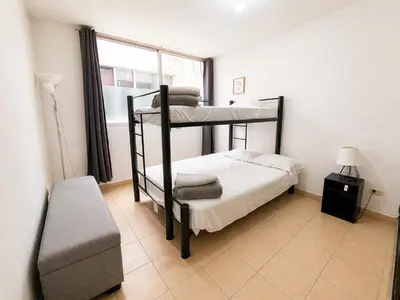 Cama o camas de una habitación en Loft Sipeh Xalapa Departamento 4