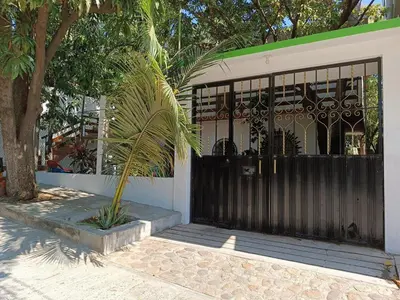 Jardín al aire libre en Esperanza Casa de Huéspedes