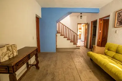 Zona de estar de Casa de campo, jardín con juegos privado