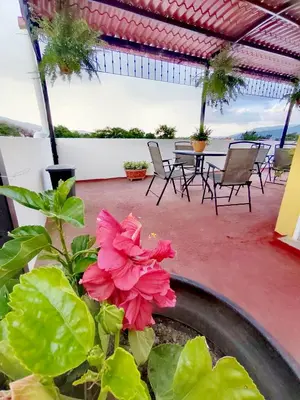 Un balcón o terraza de Casa Plutarco habitación 2
