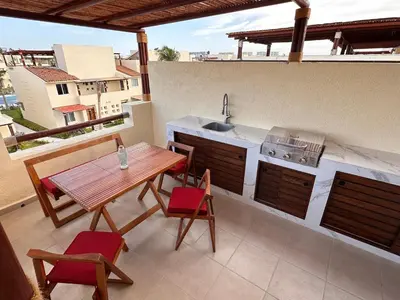 Un balcón o terraza de Hermosa Villa Acapulco Zona Diamante