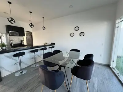 Una cocina o zona de cocina en Casa VillaTeques alberca jacuzzi