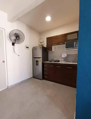 Plano de Departamento con 2 Recamaras