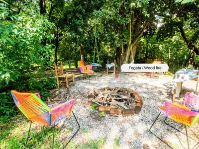 Jardín al aire libre en Natural Retreat & Pet-Friendly Escape