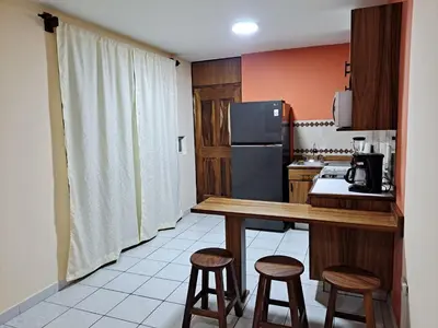 Una cocina o zona de cocina en Exclusive apartment